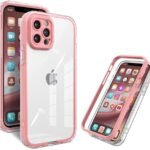 Tpu Transparente Marco Rosa Apple iPhone 14 Pro Max