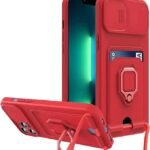 Tpu con agarre y soporte Apple iPhone 6/7/8/SE 2020 Rojo