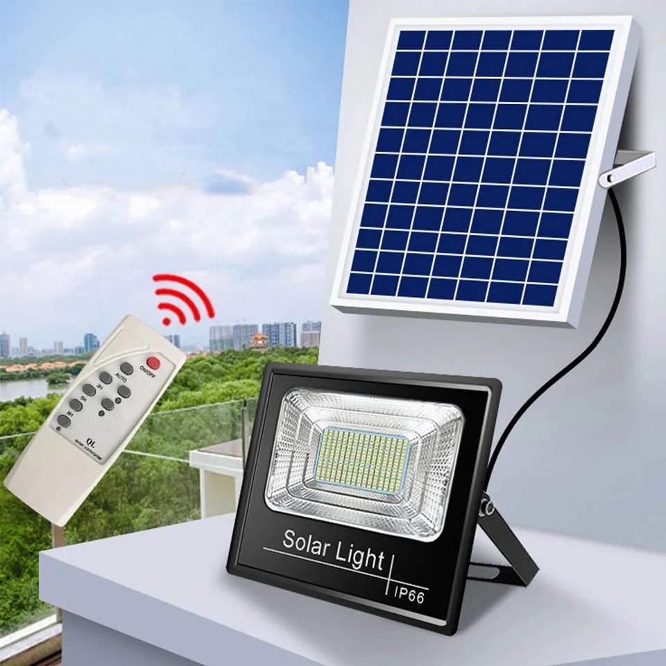 Foco Solar Led W Fotoc Lula Con Control Servicio T Cnico