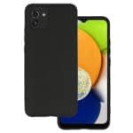 Silicone Case Samsung A03 negro