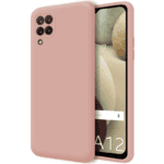 Silicone Case Samsung A12 rosa