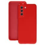 Silicone Case Samsung S21 fe rojo