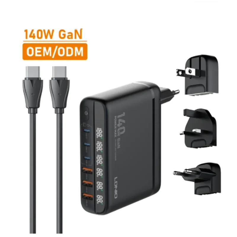 Cargador De Pared Ldnio A6140c 140w