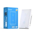 Interruptor Pared 2 Botones Sonoff T2US2C Wifi + 433 Mhz