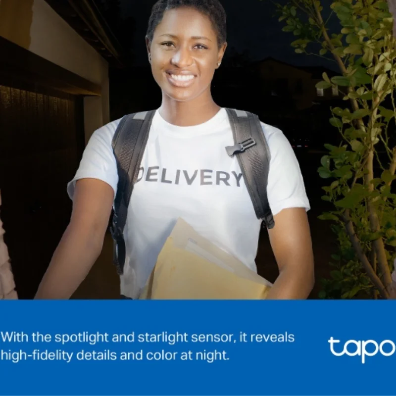 Timbre Inteligente con Video y Batría Tapo D230S1 + Hub TP-LINK (5)