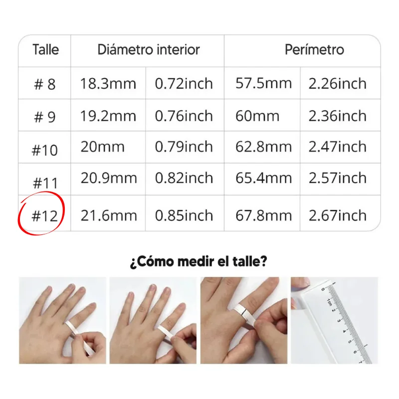 Anillo Smart Colmi R02 Black Talle 12 (9)