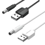 Cable De Poder Usb-a A Dc 5,5mm 1,5 Metros Vention