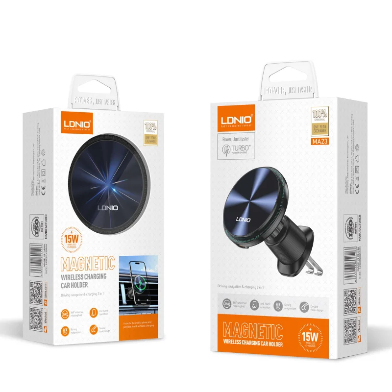 Cargador y Soporte LDNIO MA23 (1)