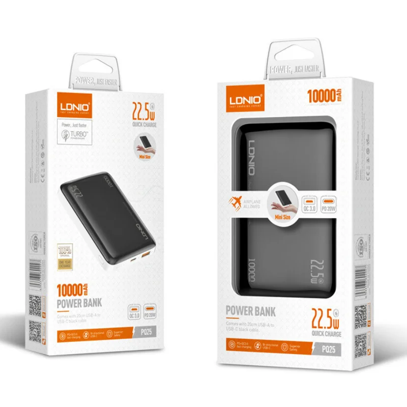 PB LDNIO PQ25 de 10000 mAh y 22,5 W (7)