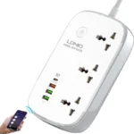 Alargue Zapatilla Smart 3 tomas CA y Wi-Fi LDNIO SCW3451