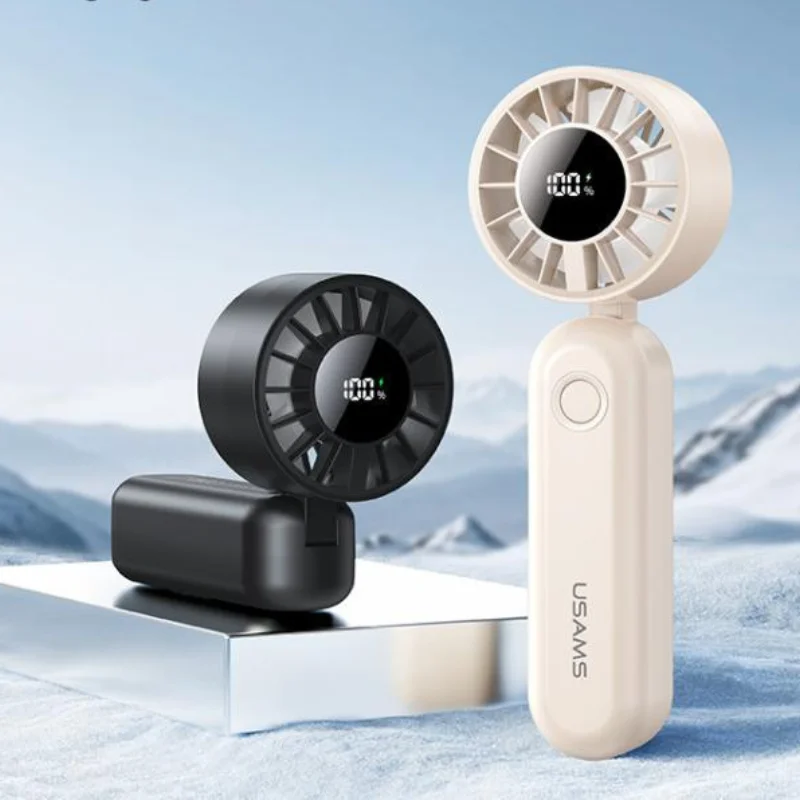 Mini ventilador portátil plegable USAMS ZB352 (3)