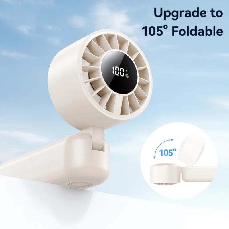 Mini ventilador portátil plegable USAMS ZB352 (4)