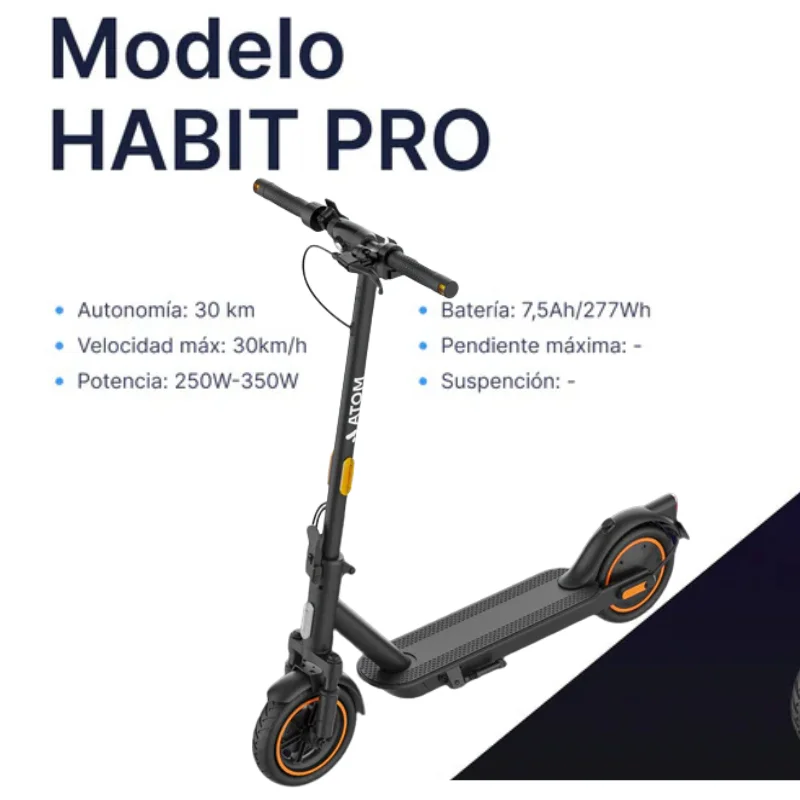 Monopatín Eléctrico Atom Habit Pro (6)