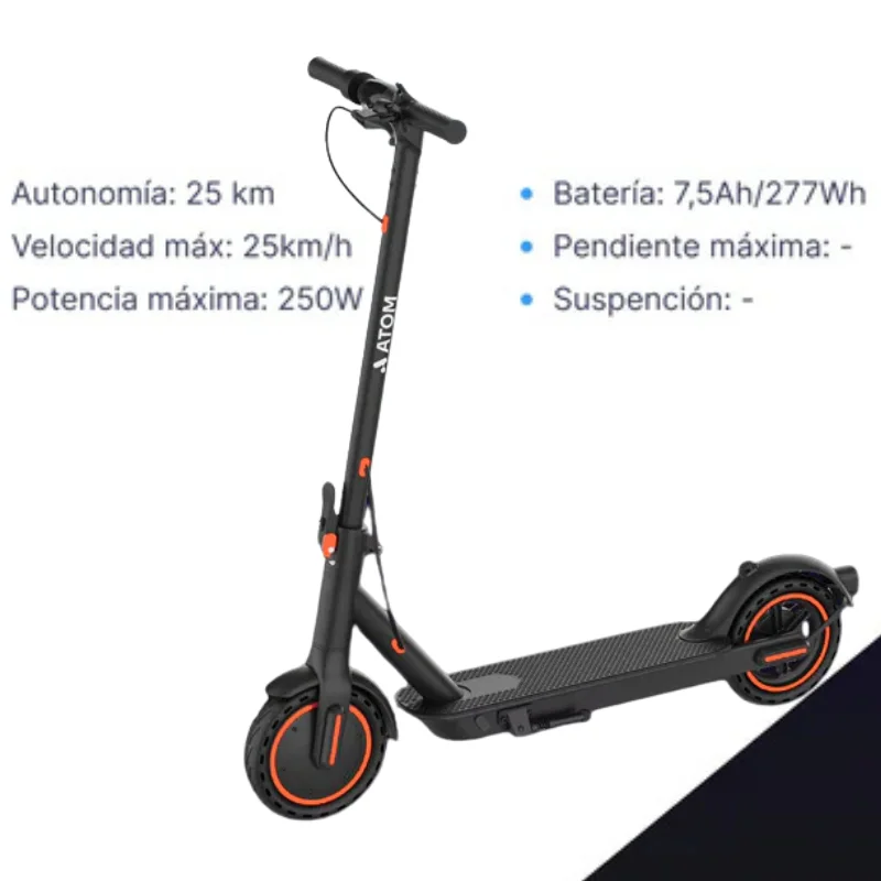 Monopatín eléctrico Atom Habit (6)