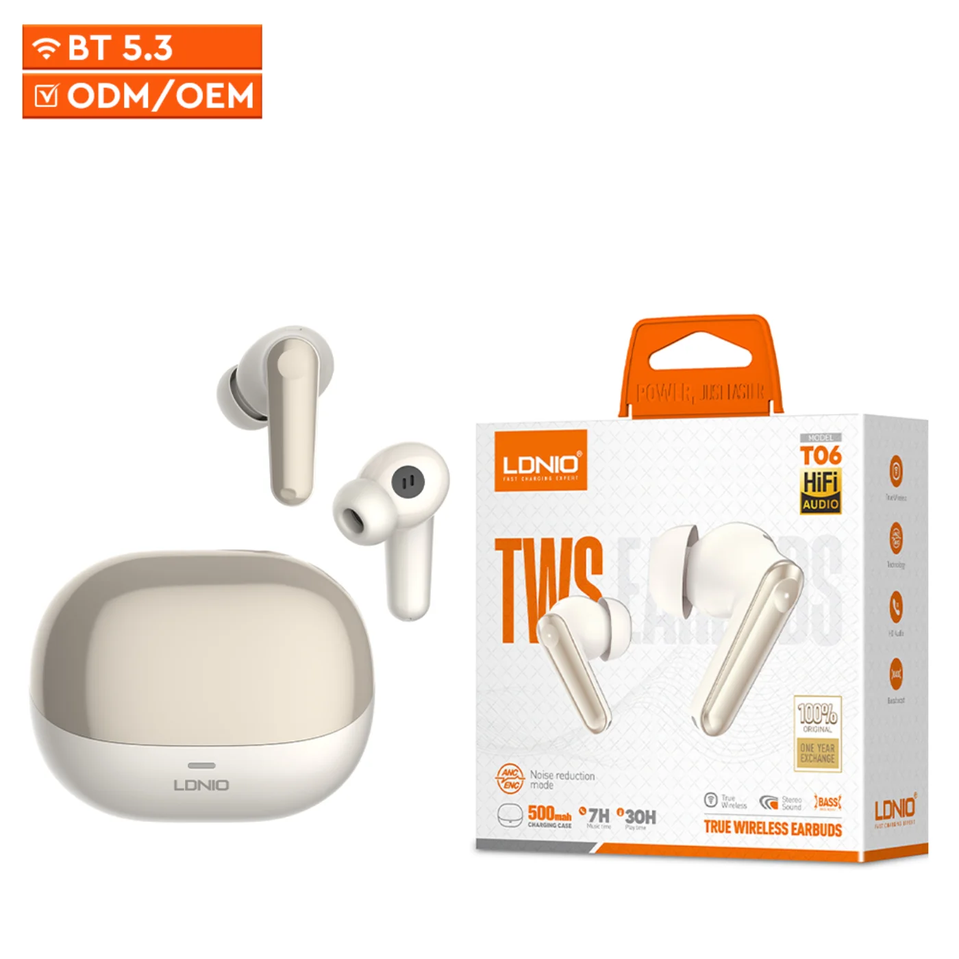 Auriculares inalámbricos bluetooth T06 LDNIO (1400 x 1400 px) (10)