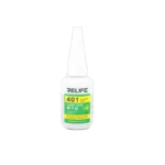 Adhesivo Relife 401 Cianoacrilato 20g Secado Instantáneo