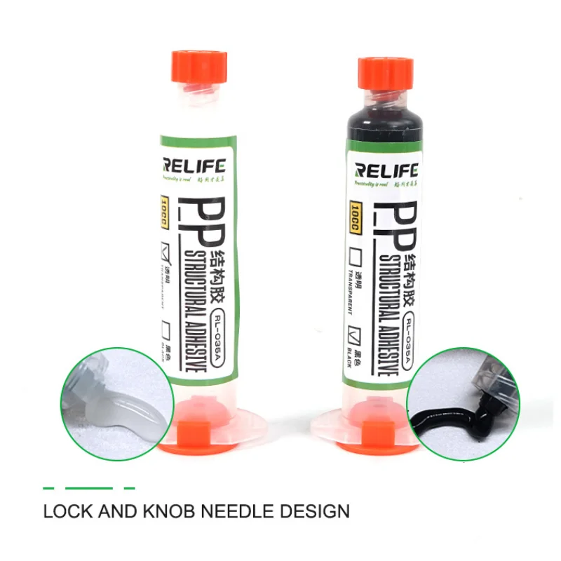 Adhesivo Estructural Plásticos Técnicos Pp Relife 035a 30cc