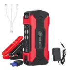 Arrancador De Auto 28000mah 800A Power Bank 4 Usb Brújula