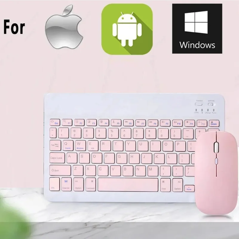 Teclado y mouse colores (8)