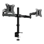 Soporte de Brazo Brateck para Doble Monitor de 17 a 27 Pulgadas