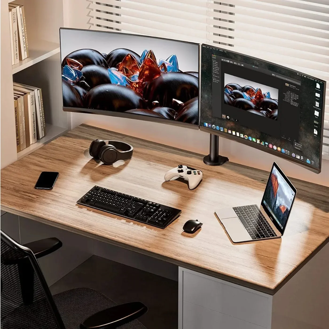 soporte brateck para 2 monitores (7)