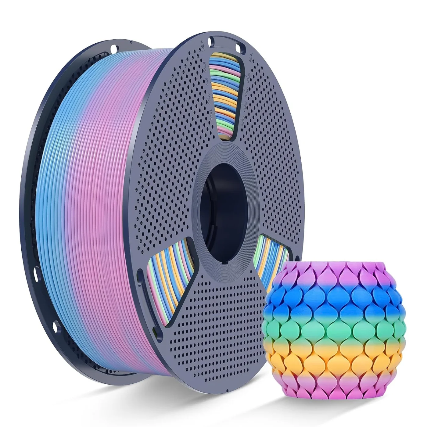 ARCOIRIS 04 Filamento Sunlu Pla Rainbow (arcoíris)1kg