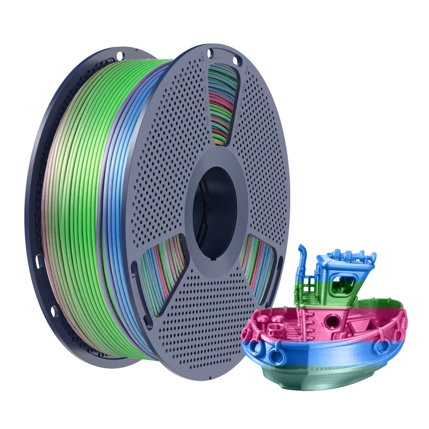 ARCOIRIS 06 Filamento Sunlu Pla Rainbow (arcoíris)1kg