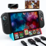 Dock Portátil Para Nintendo Switch HC824 Con Organizador Juegos