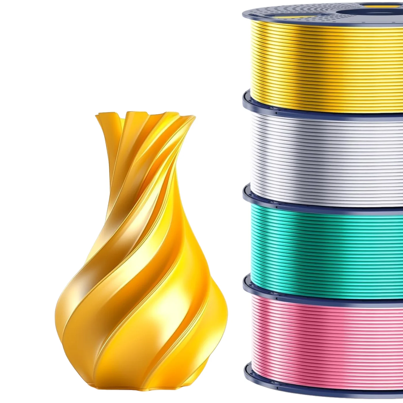 Filamento SUNLU SILK PLA+ (8)